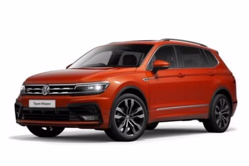 Interior mats for the Volkswagen Tiguan Mk2 2016-2020 II generation US Crossover pre-restyling 5-seater
