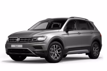 Interior mats for the Volkswagen Tiguan Mk2 2016-2020 II generation EU Crossover pre-restyling 5-seater
