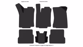 Interior mats for the Volkswagen Passat B3 1988-1993 III generation EU Universal - Фото 3