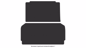 Interior mats for the Volkswagen Amarok 2010-2020 I generation EU Pickup 4-door - Фото 3