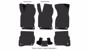 Interior mats for the Volkswagen Passat B5 1996-2000 V generation EU Sedan pre-restyling - Фото 6