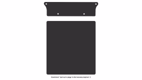Interior mats for the Volkswagen Sharan (7M) 1995-2010 I generation EU Minivan 7-seater - Фото 3