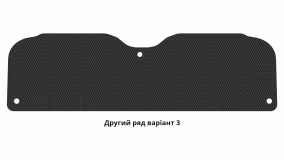Interior mats for the Volkswagen Sharan (7M) 1995-2010 I generation EU Minivan 7-seater - Фото 5