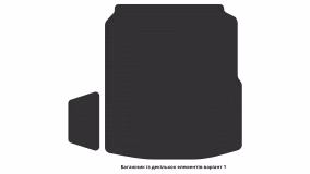 Interior mats for the Volkswagen Arteon 2017-2024 I generation EU Liftback - Фото 2