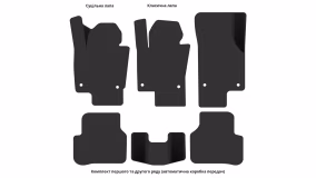 Interior mats for the Volkswagen Passat B6 2005-2010 VI generation EU Sedan - Фото 4