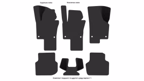 Interior mats for the Volkswagen Jetta (VI) 2010-2018 VI generation US Sedan - Фото 5