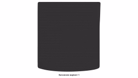 Interior mats for the Volkswagen Sharan (7N) 2010-2022 II generation EU Minivan 7-seater - Фото 2
