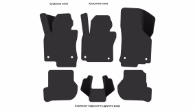 Interior mats for the Volkswagen Golf (V) 2003-2009 V generation EU Hatchback 5-door - Фото 4