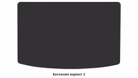 Interior mats for the Volkswagen Caddy MAXI 2015-2020 III generation EU Minivan restyling 5-seater Long - Фото 2