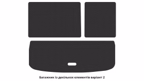 Interior mats for the Volkswagen Tiguan NF 2007-2018 I generation US Crossover - Фото 2