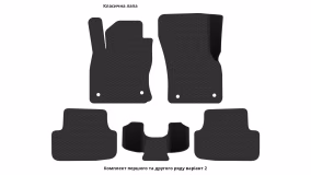 Interior mats for the Volkswagen Golf (VII) 2012-2020 VII generation EU Universal - Фото 4