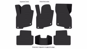 Interior mats for the Volkswagen E-Tharu 2020-… I generation CN Crossover 5-seater Electro - Фото 4