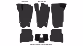 Interior mats for the Volkswagen Fox 2005-2011 I generation EU Hatchback 3-door - Фото 4