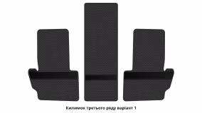 Коврики в салон Volkswagen ID.6 Crozz 2021-… I поколение CN Crossover 6-ти местная - Фото 7