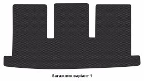 Interior mats for the Volkswagen T5 Multivan 2003-2015 V generation EU VAN 4-door - Фото 2