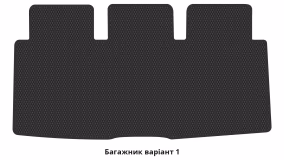Interior mats for the Volkswagen T5 Multivan 2003-2015 V generation EU VAN 5-door - Фото 2