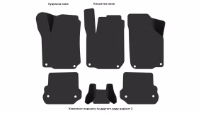 Interior mats for the Volkswagen Golf (IV) 1997-2006 IV generation EU Hatchback 5-door - Фото 3