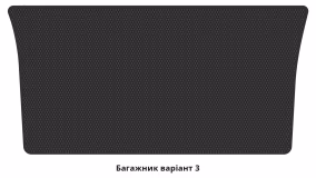 Interior mats for the Volkswagen Caddy (2K) 2015-2020 III generation EU Minivan restyling 4-door 5-seater - Фото 3