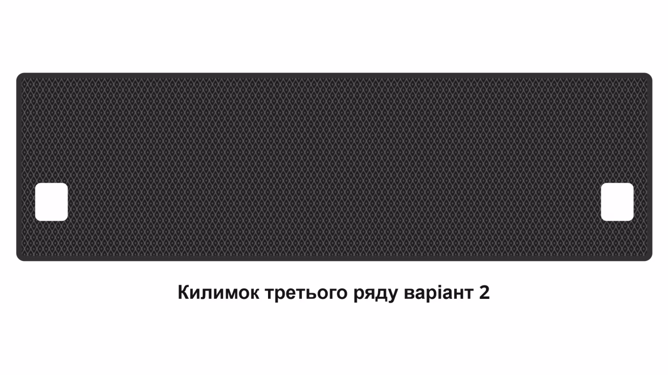 Interior mats for the Volkswagen Caddy (SB) 2020-… IV generation EU Minivan 4-door 7-seater Long - Фото 4