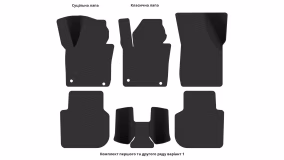 Interior mats for the Volkswagen Passat NMS 2019-… II generation US Sedan - Фото 5