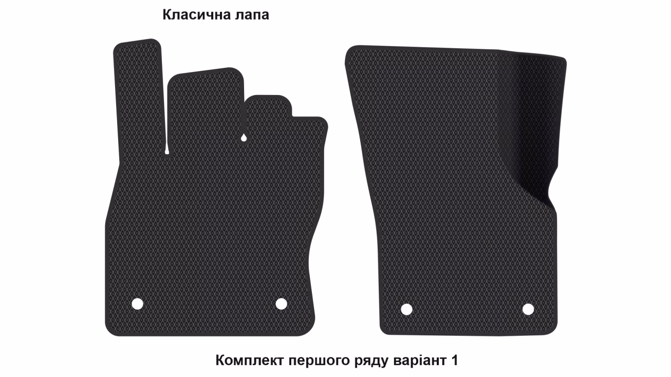 Interior mats for the Volkswagen Golf Mk8 2019-… VIII generation EU Universal - Фото 3