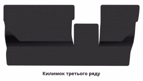Interior mats for the Volkswagen Tayron 2024-… II generation EU Crossover 7-seater - Фото 3
