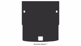 Interior mats for the Volkswagen Tayron 2024-… II generation EU Crossover 7-seater - Фото 4