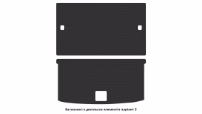 Interior mats for the Volkswagen Tayron 2024-… II generation EU Crossover 7-seater - Фото 5