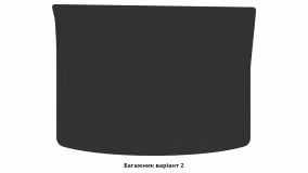 Interior mats for the Volkswagen Caddy (2K) 2004-2015 III generation EU Minivan pre-restyling 5-seater - Фото 3