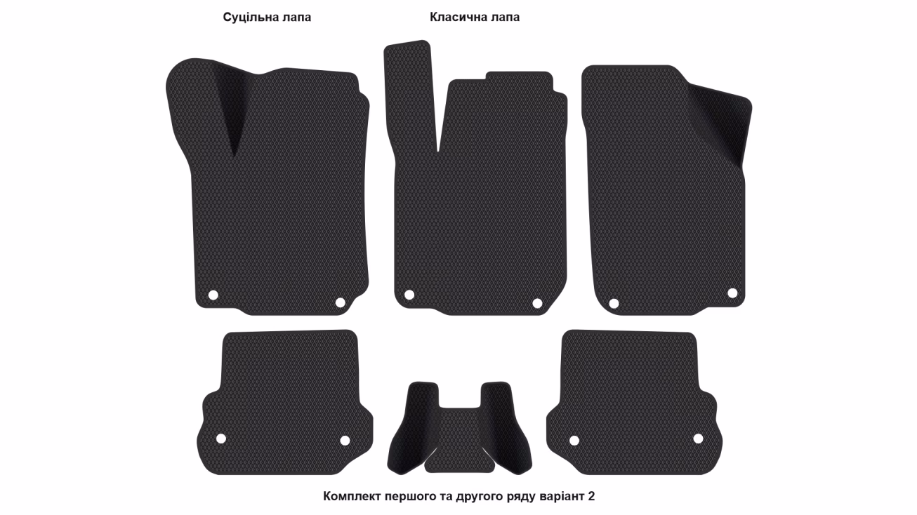 Interior mats for the Volkswagen Golf (IV) 1997-2006 IV generation EU Hatchback 3-door - Фото 3