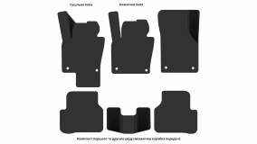 Interior mats for the Volkswagen Passat B6 2005-2010 VI generation EU Universal - Фото 3