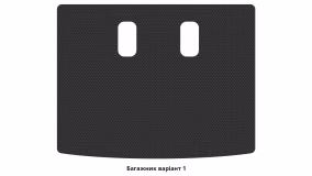 Interior mats for the Volkswagen T6 Caravelle 2015-… VI generation EU VAN 4-door - Фото 2