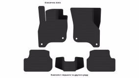 Interior mats for the Volkswagen e-Golf 2014-2020 VII generation EU Hatchback 5-door Electro - Фото 4