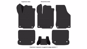 Interior mats for the Volkswagen Golf (IV) 1997-2006 IV generation EU Universal - Фото 5