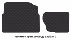 Interior mats for the Volkswagen Tiguan Allspace 2016-2024 II generation US Crossover 7-seater - Фото 5