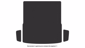 Interior mats for the Volkswagen Passat B7 Alltrack 2010-2015 VII generation EU Universal - Фото 2