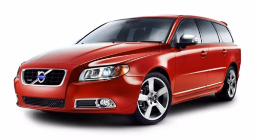 Interior mats for the Volvo V70 P24 2007-2016 III generation EU Universal