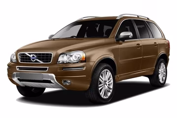 Interior mats for the Volvo XC90 2002-2014 I generation EU Crossover 7-seater