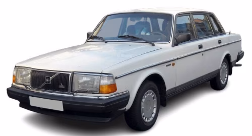 Interior mats for the Volvo 240 1982-1993 I generation EU Sedan