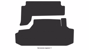 Interior mats for the Volvo 960 1990-1998 I generation EU Sedan - Фото 2