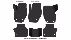 Interior mats for the Volvo S60 2010-2018 II generation US Sedan - Фото 5