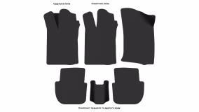 Interior mats for the Volvo 440 1988-1996 I generation EU Hatchback - Фото 2