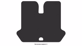 Interior mats for the Volvo XC90 2002-2014 I generation EU Crossover 7-seater right-hand - Фото 4