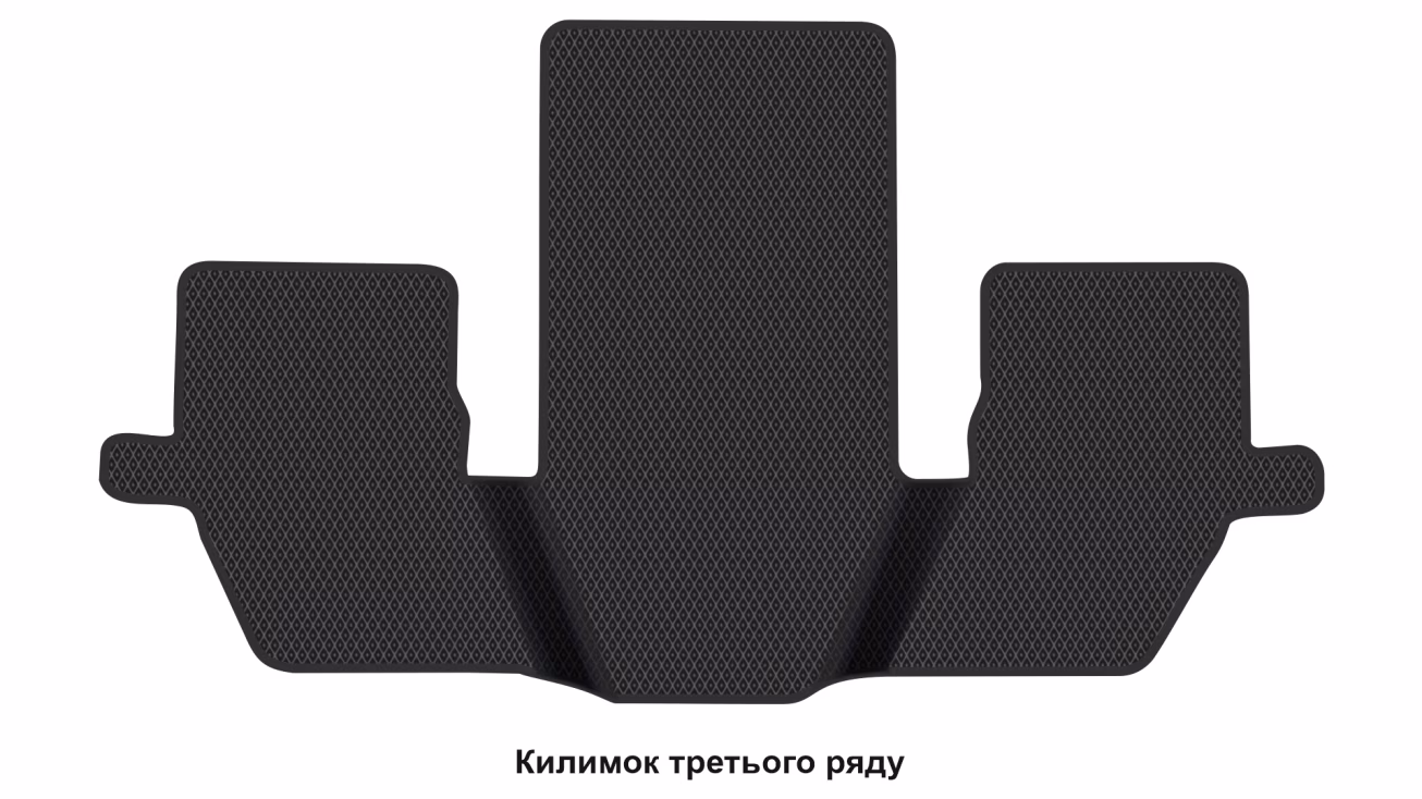 Interior mats for the Volvo XC90 2014-… II generation EU Crossover 6-seater - Фото 3