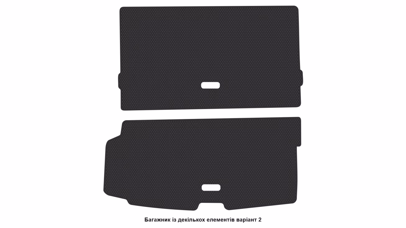 Interior mats for the Volvo XC90 2014-… II generation EU Crossover 6-seater - Фото 5