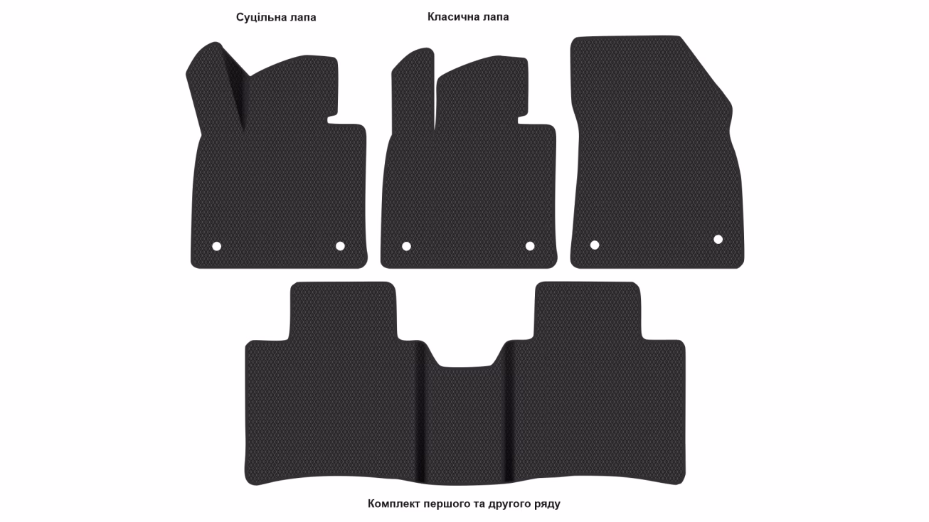 Interior mats for the Zeekr 001 2021-… I generation CN Liftback AWD - Фото 2