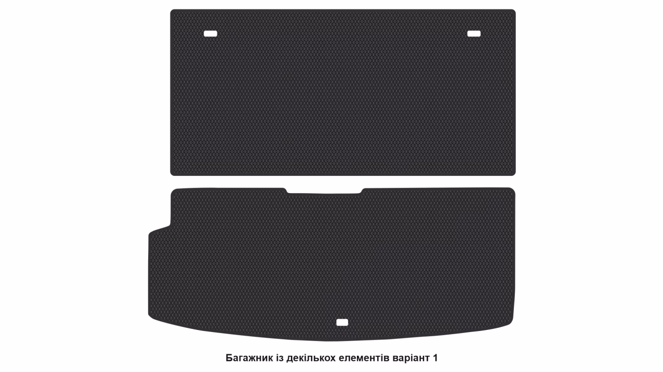 Interior mats for the Zeekr 009 2023-… I generation CN Minivan 7-seater - Фото 4