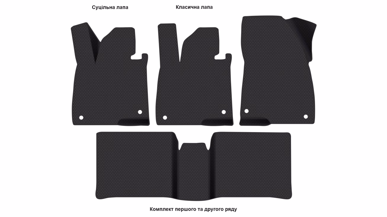 Interior mats for the Zeekr 007 2023-… I generation CN Sedan - Фото 2