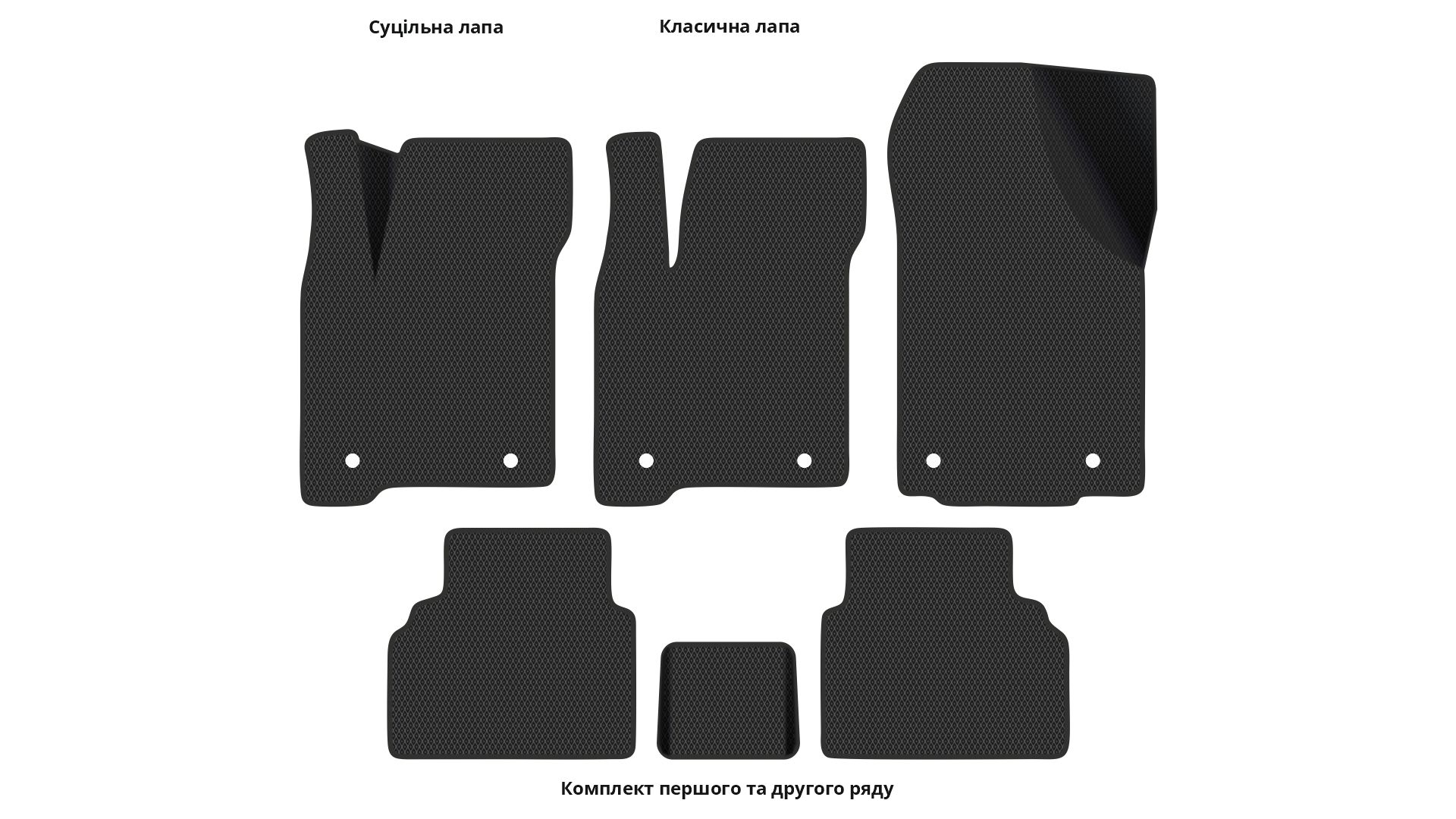 Tappetini Auto In Velluto Anteriori Su Misura Per Opel Meriva A (2002-2010) | Set Da 2 Pezzi | Rinforzati E Antiscivolo - 5